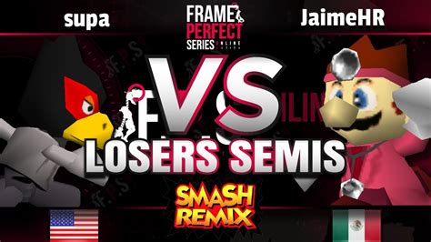 FPS3 Online Supa Falco Bowser Vs RG JaimeHR Dr Mario D Samus