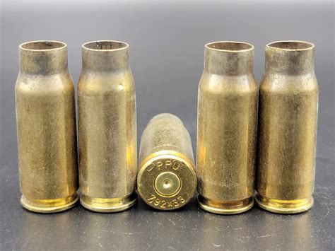 7 92x33 Rifle Once Fired Brass 50 Casings Shop Mojo Precision