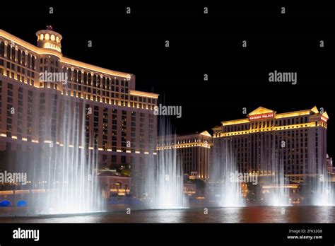 Fountains of Bellagio, Las Vegas, NV Stock Photo - Alamy