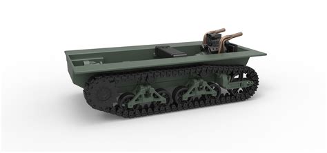 3D file Diecast Vintage Monster tank Base Scale 1:25 👹 ・3D print design ...