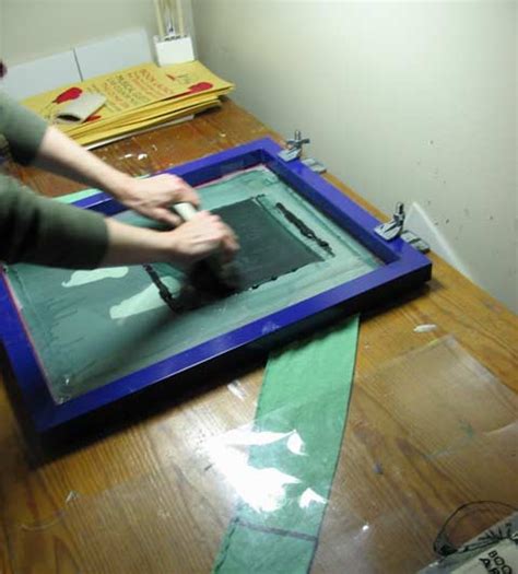 How To Silkscreen Posters And Shirts Jim Munroe