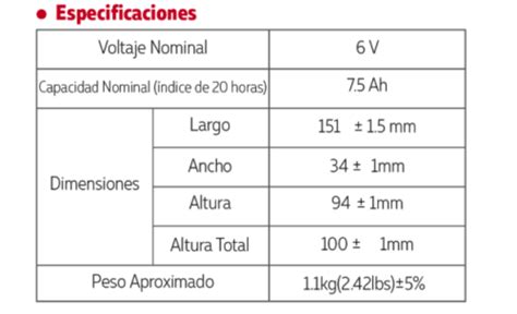 Batería Sellada 6 V 7 5 AH Netion La Red Electrónica