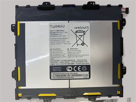 TLP046C1 Tablet Battery ALCATEL Per One Touch POP 10 4000MaH 17 5Wh