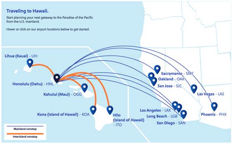 Southwest Airlines Route Map