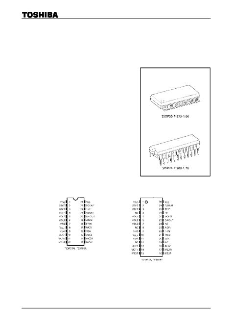 TC9455F Datasheet 1 14 Pages TOSHIBA TOSHIBA CMOS Digital Integrated