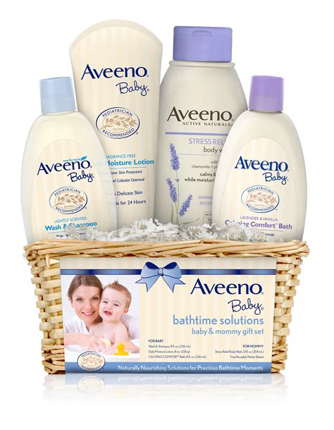 Pamper Baby With An Aveeno Baby Bathtime Solutions Gift Set Giveaway