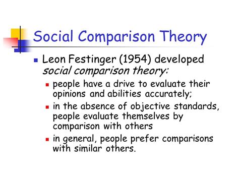 A Theory Of Social Comparison Processes Leon Festinger Off