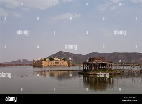 Floating Palace in Jaipur, India Stock Photo - Alamy