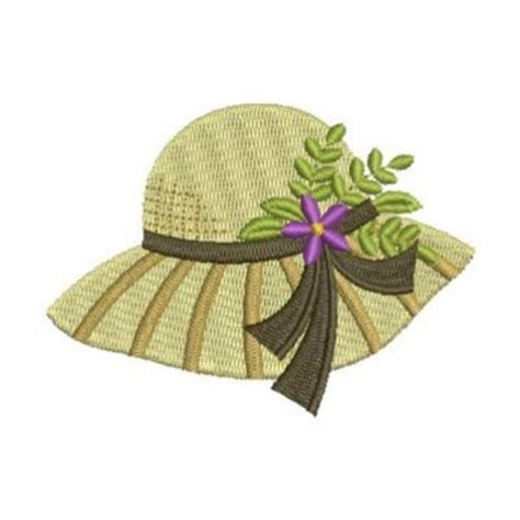 Fancy Hat Machine Embroidery Design | Embroidery Library at ...