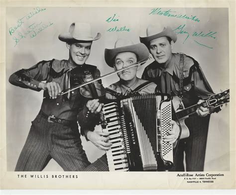 The Willis Brothers Vintage Western Vintage Country Band Pictures