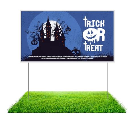 Shop Halloween Yard Signs | BannerBuzz