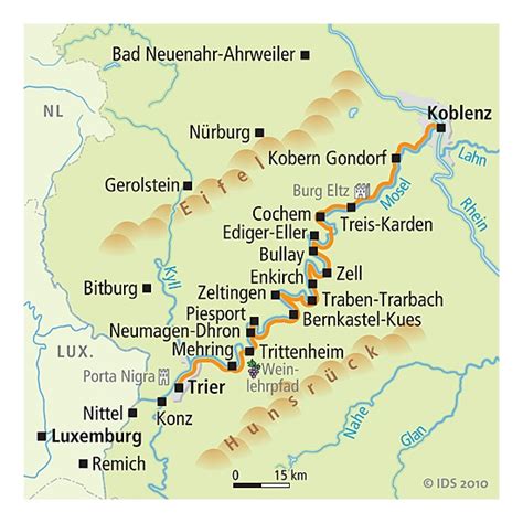 Moselradweg von Trier nach Koblenz 3 Übernachtungen buchen