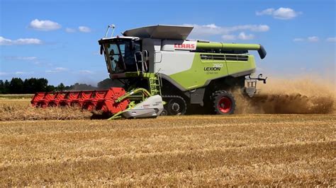 Harvest Claas Lexion Terra Trac Orge Youtube