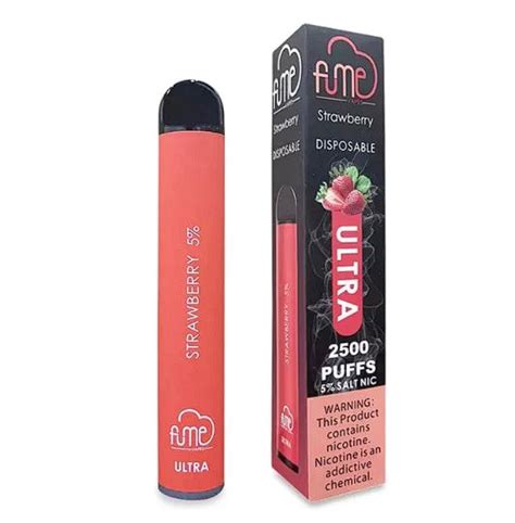 Fume Ultra Strawberry 2500 Puff Apotecario Vape Store