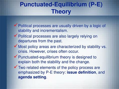 PPT - Punctuated-Equilibrium Theory PowerPoint Presentation - ID:1453549