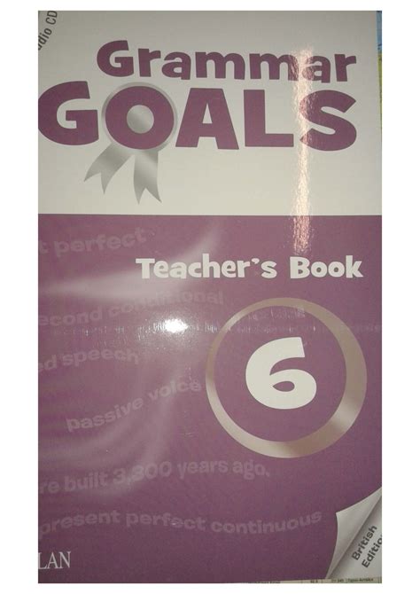 Download Pdf Macmillan Grammar Goals 6 Teachers Book 1 Sách