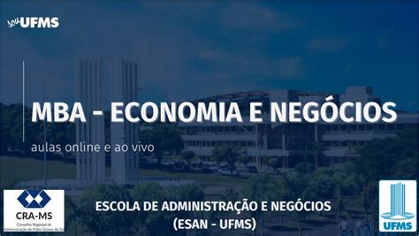 Estão abertas as inscrições para o MBA em Economia e Negócios da ESAN