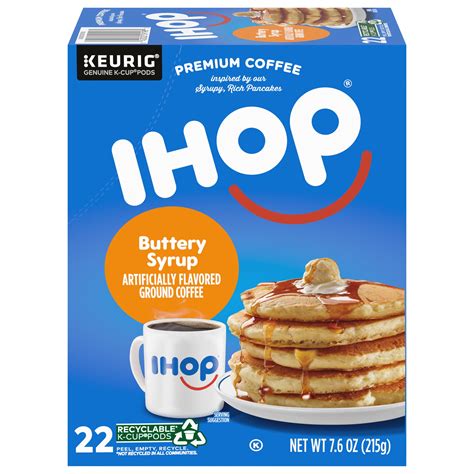 Ihop Buttery Syrup K Cup Pod 22 Ct