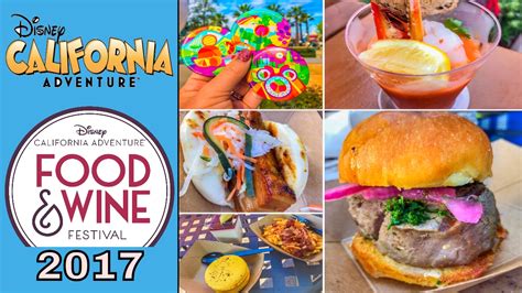 Disney California Adventure Food Wine Festival Youtube