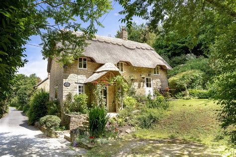 An Almost Absurdly Picturesque Thatched Cottage In Rural Dorset And