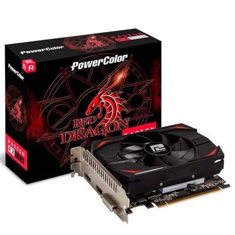 Placa de Vídeo PowerColor AMD Radeon RX 550 2GB DDR5 - AXRX 550 ...