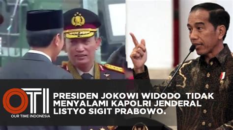 Viral Presiden Jokowi Widodo Tidak Salami Kapolri Jenderal Listyo Sigit