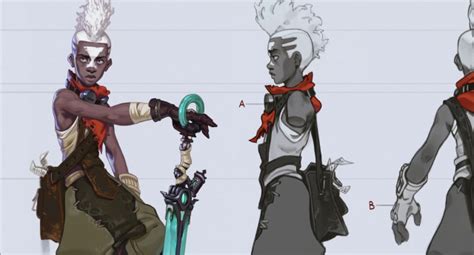 The Lost Kids Of Zaun on Tumblr: ARCANE | Ekko Concept Art | YouTube