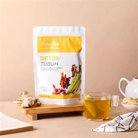 TEH DETOX TUBUH Jamu Jelita Detox Pencernaan Isi 20 Pcs Teh