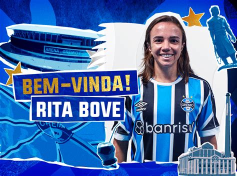 Grêmio anuncia oficialmente Rita Bove como novo reforço