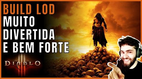 DIABLO 3 BUILD de LOD do Bárbaro MARTELO DOS ANCESTRAIS YouTube