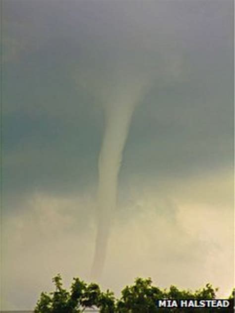 Unusual Funnel Clouds Spotted In Somerset And Wiltshire Bbc News