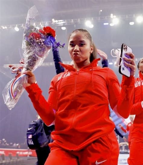 Jordan Chiles, Team USA in gymnastics, 2020 Tokyo Olympics Trials ...