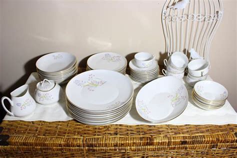 Vintage Fine Bohemian China Czechoslovakia 50 Pieces Etsy