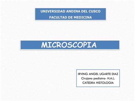 Microscopia Karen Del Carpio Udocz