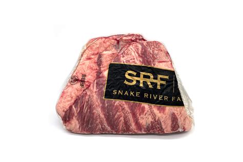 Srf Black Label Frozen Wagyu Boneless Chuck Short Rib Super Farm Foods