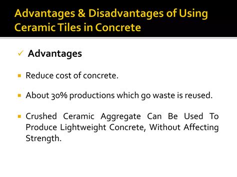 PARTIAL REPLACEMENT OF COARSE AGGREGATE WITH WASTE CERAMIC TILE IN