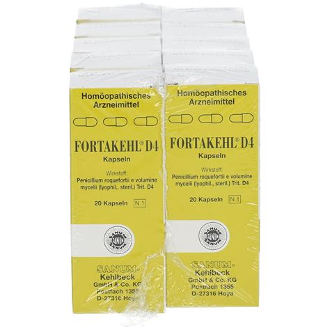 Fortakehl® D4 Kapseln 10x20 St - Shop Apotheke