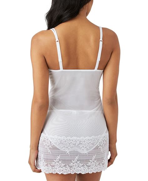 Wacoal Embrace Lace Sheer Chemise Lingerie Nightgown 814191 Macys