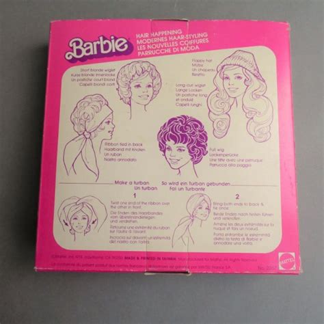 Precintado Barbie Hair Happening En Su Caja Original Mattel 1978