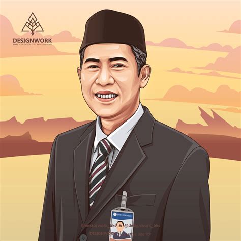 Jual Hadiah Wisuda Lukisan Vector Wajah Art Karikatur Hadiah Karikatur