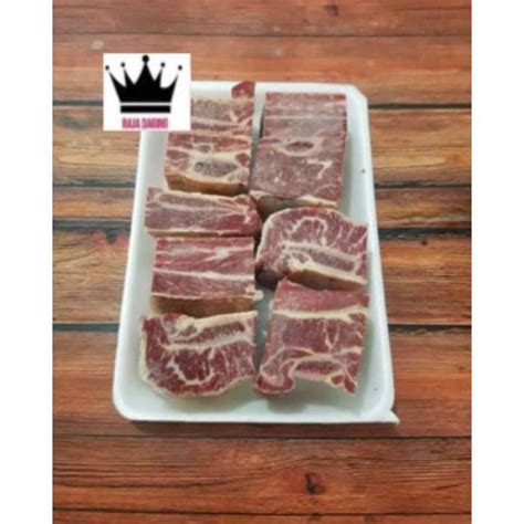 Jual Iga Sapi Import Short Ribs Aust Qualitas Super 1kg Halal Di