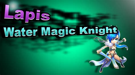 SUMMONERS WAR Lapis Water Magic Knight Is She Even Useful YouTube