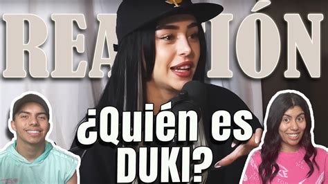 MEXICANOS REACCIONAN II NICKI NICOLE El día que la descubrió Duki y y