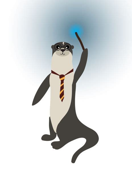 Harry Otter Art Print By Lauren Evans Society6