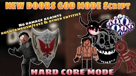 NEW DOORS God Mode Script Hardcore Mode MobilePC DeltaFluxus