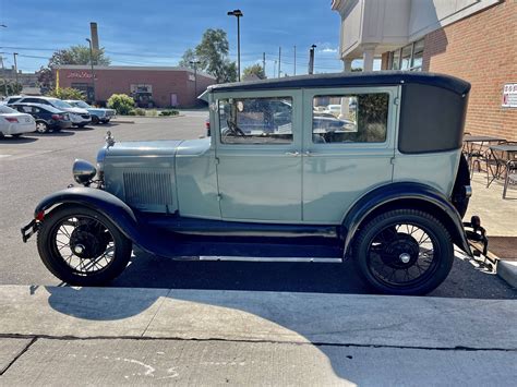 Restored Ford Model A Leatherback Fordor Sedan Hemmings