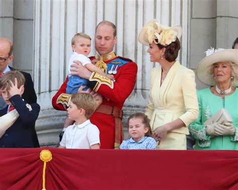 Prince Louis Marks His First Trooping The Colour With The Cutest Wave Hot Sex Picture