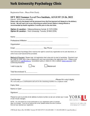 Fillable Online Health Yorku Cafaculty Of Health Faculty Of Health