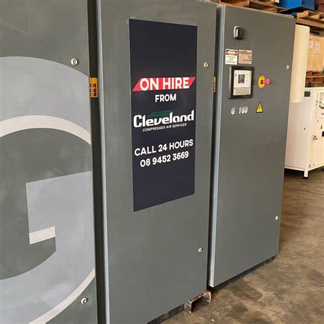 Atlas Copco Ga160 Electric Air Compressor 415v • Cleveland Compressed