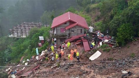 Typhoon Egay Swept Through Baguio Leaving Damage In Its Wake Photos